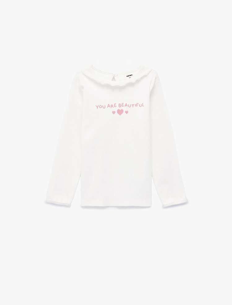 تی شرت نوزاد دختر  کوتون Koton کد 6WMG10188AK