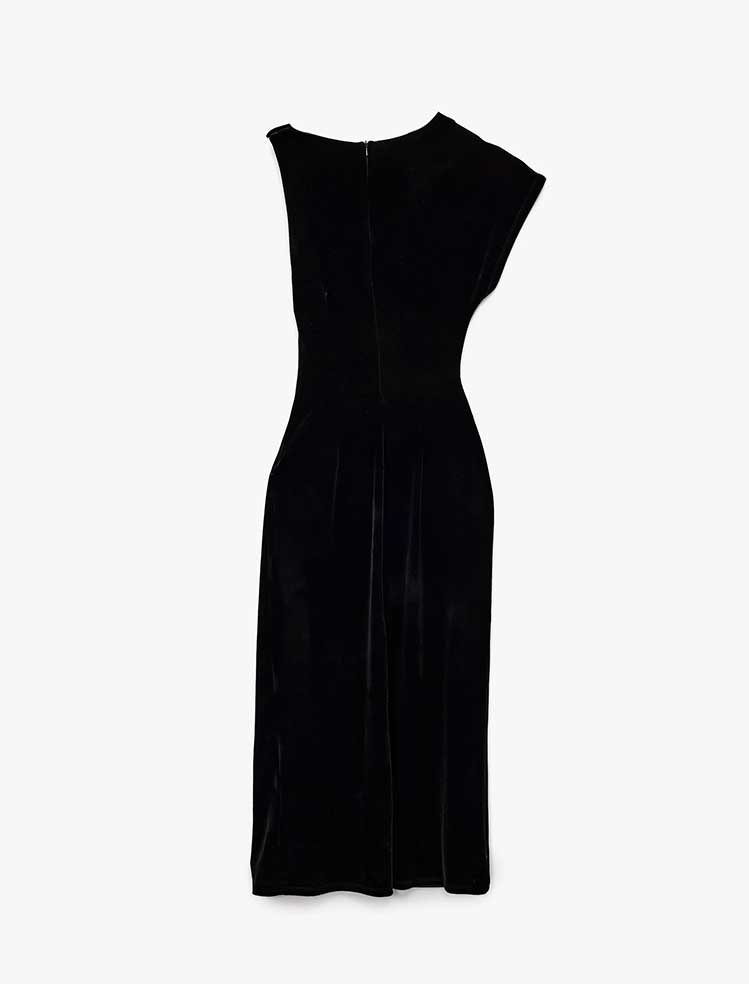 پیراهن مخمل زنانه کوتون Koton کد 6WAK80028EK