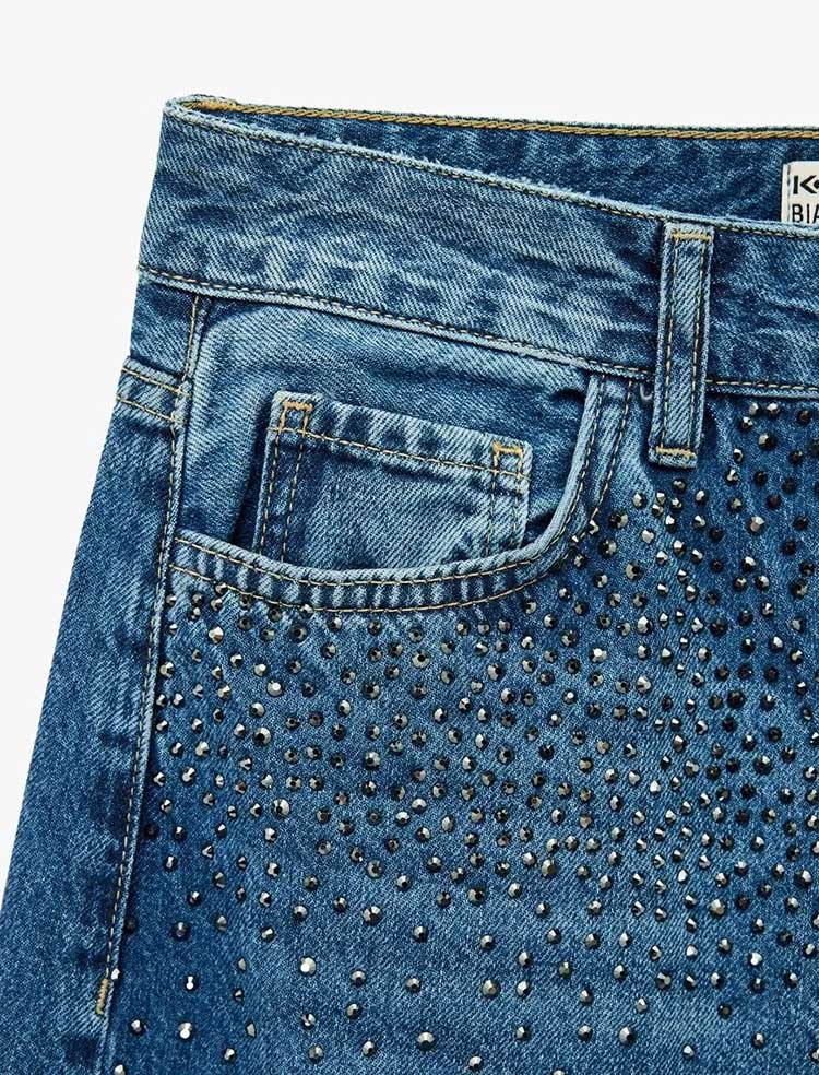 شلوار جین استریت زنانه کوتون Koton کد 6WAL40102MD