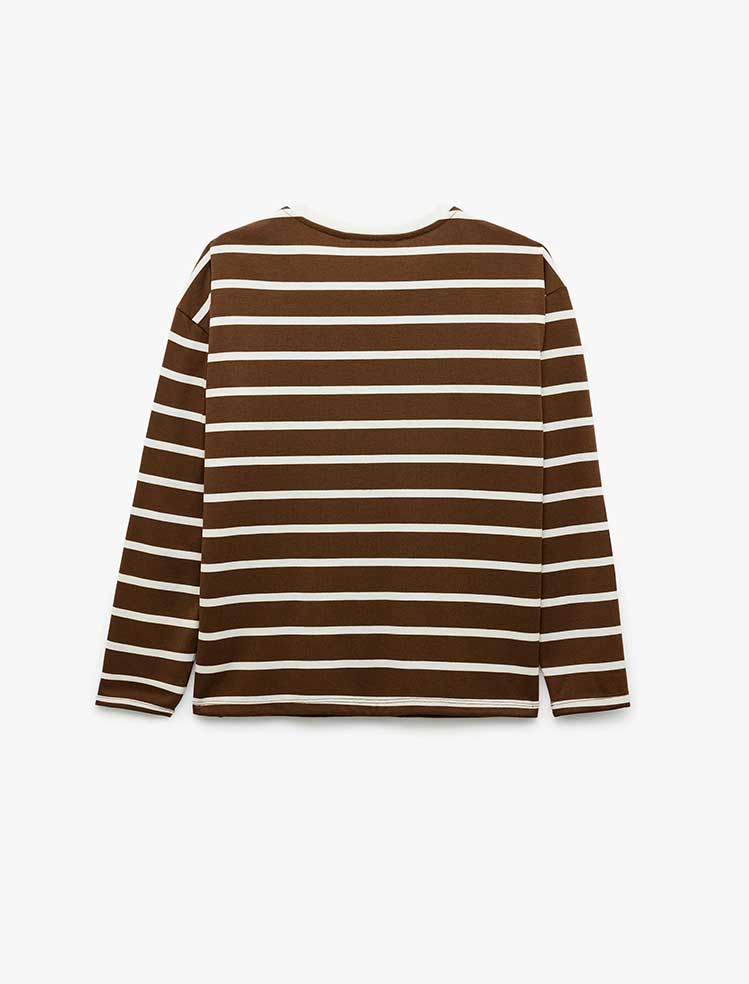 تی شرت زنانه کوتون Koton کد 6WAL10112IK