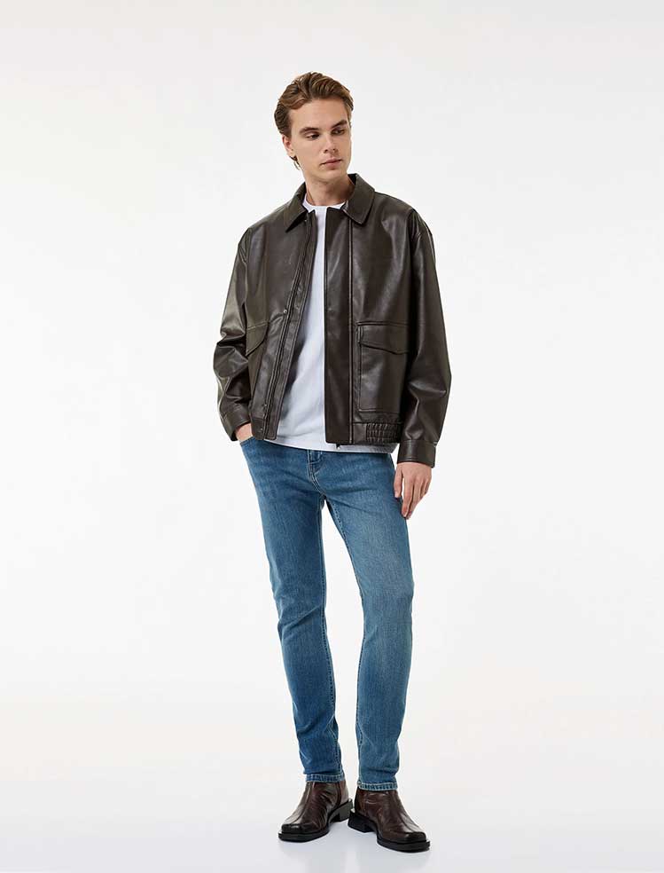 شلوار جین اسلیم فیت مردانه کوتون Koton کد 6WAM40014ID