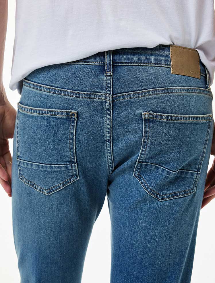 شلوار جین اسلیم فیت مردانه کوتون Koton کد 6WAM40014ID