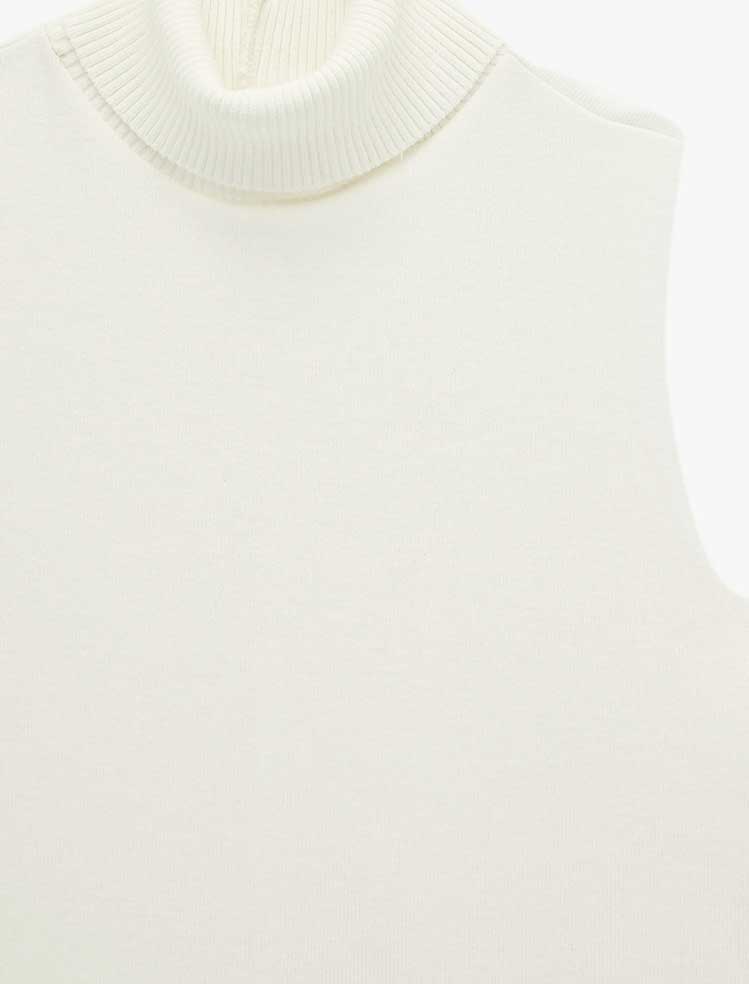 تاپ یقه اسکی زنانه کوتون Koton کد 6WAK10094EK