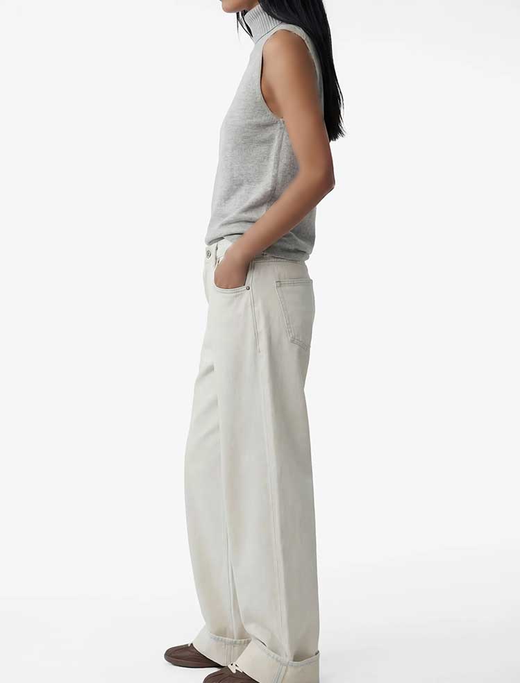 تاپ یقه اسکی زنانه کوتون Koton کد 6WAK10094EK