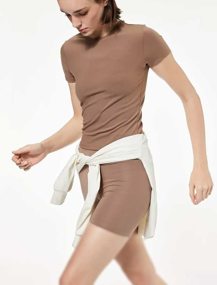 تی شرت ورزشی زنانه کوتون Koton کد 6WAK10154NK