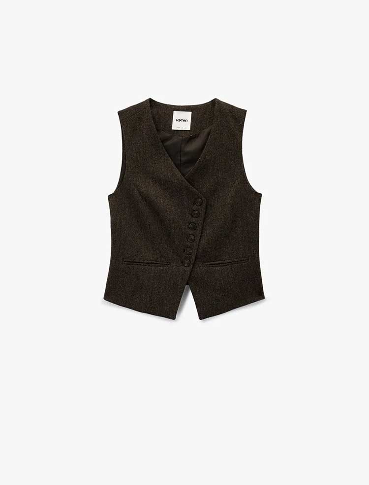 جلیقه زنانه کوتون Koton کد 6WAK20418EW