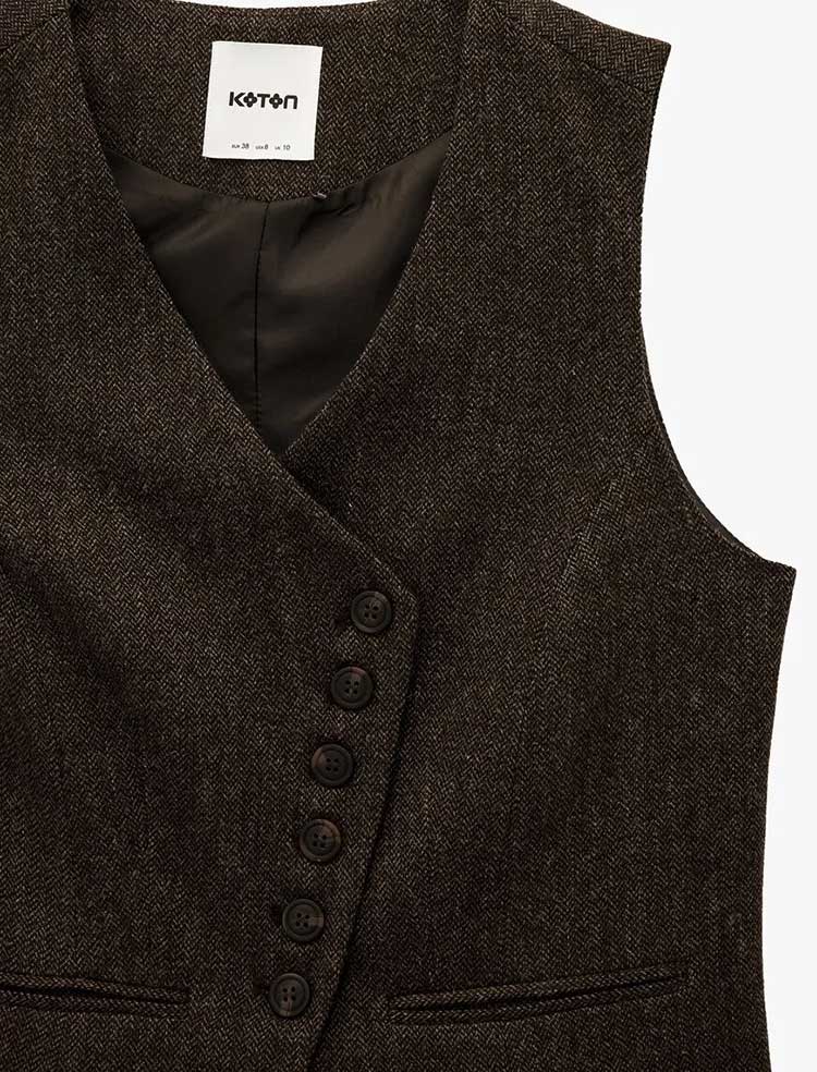 جلیقه زنانه کوتون Koton کد 6WAK20418EW