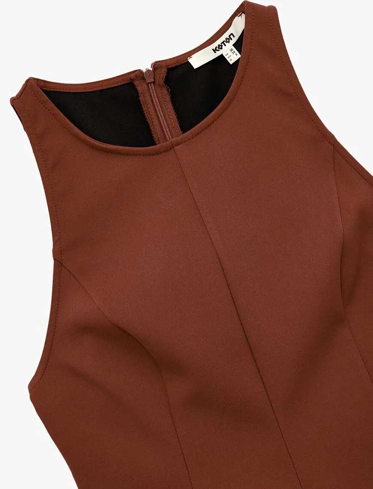 تاپ یقه اسکی زنانه کوتون Koton کد 6WAK30003PW