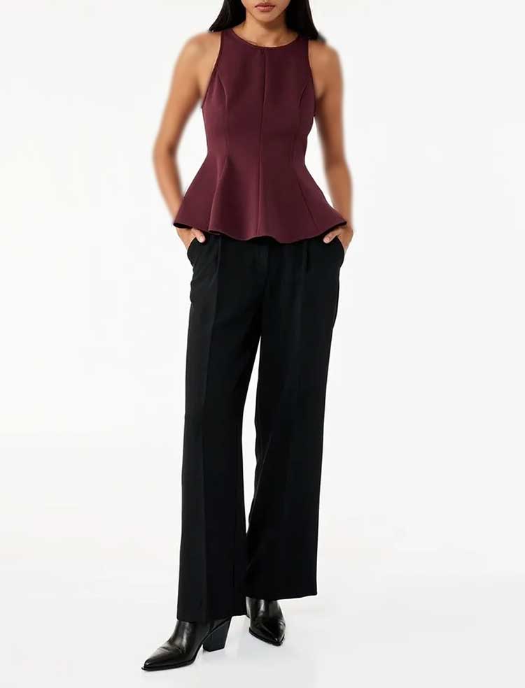 تاپ یقه اسکی زنانه کوتون Koton کد 6WAK30003PW