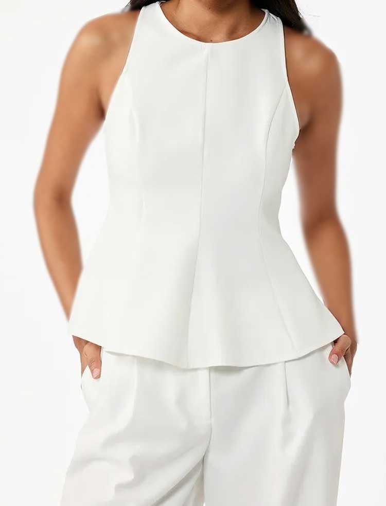 تاپ یقه اسکی زنانه کوتون Koton کد 6WAK30003PW