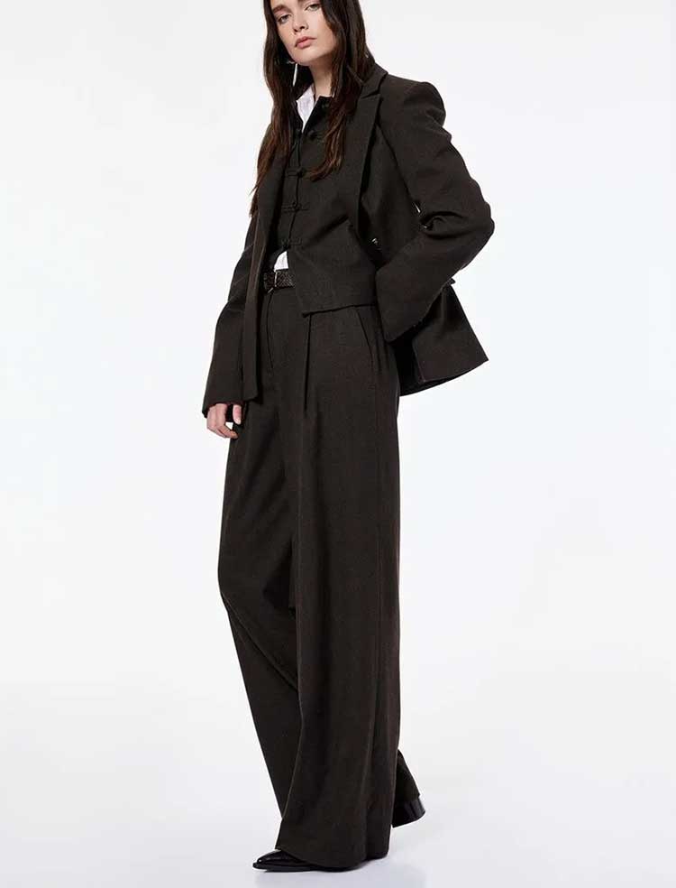 شلوار پارچه ای زنانه کوتون Koton کد 6WAK40103EW