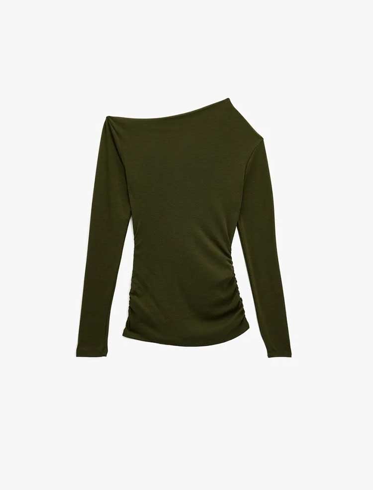 تی شرت زنانه کوتون Koton کد 6WAK50336EK