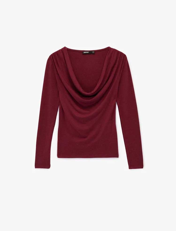 بلوز زنانه کوتون Koton کد 6WAK80331EK