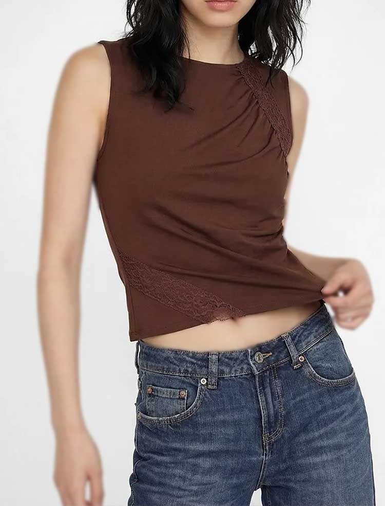 تاپ یقه اسکی زنانه کوتون Koton کد 6WAL30057IK