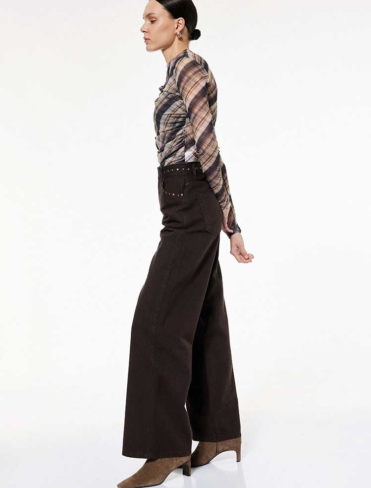 شلوار جين آزاد زنانه کوتون Koton کد 6WAL40045MW