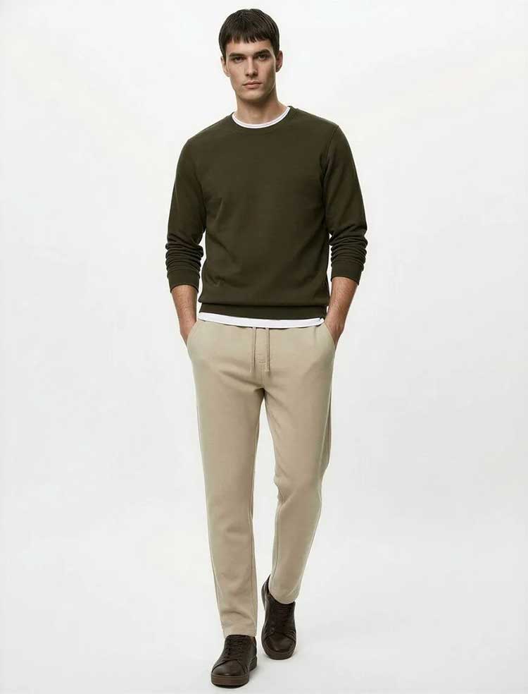 شلوار پارچه ای مردانه  کوتون Koton کد 6WAM40024HK